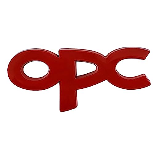 NURCIX Auto Metall 3D Emblem, Für opel opc Kofferraum Logo Buchstabe Aufkleber modifiziertes Abzeichen Sticker Styling Zubehör,B NURCIX Auto Metall 3D Emblem, Für opel opc Kofferraum Logo Buchstabe Aufkleber modifiziertes Abzeichen Sticker Styling Zubehör,B von NURCIX