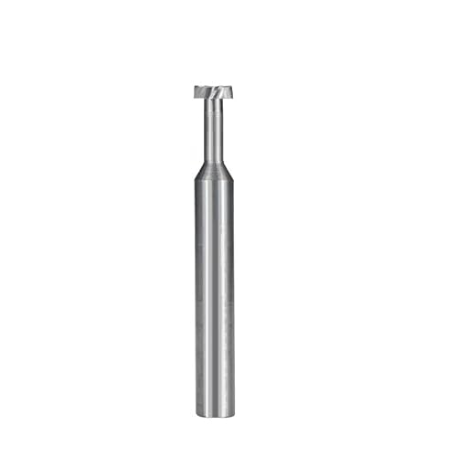 NUSHKI Fräser T-Nut-Schaftfräser Für Die Metallbearbeitung Von Al-Stahl-Kupfer-Hartmetall-Fräser CNC-Werkzeug,6x0,5x3x9,5x50 von NUSHKI