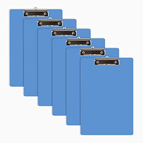Klemmbrett, A4 Schreibplatte, für technisches Zeichnen, Malen, Aufbewahren von Dokumenten, 6 Stück Klemmbrett, A4 Schreibplatte, für technisches Zeichnen, Malen, Aufbewahren von Dokumenten, 6 Stück von NUWIQ