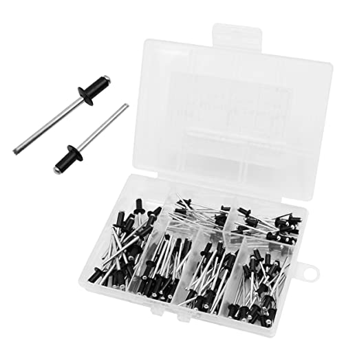 120 stücke NUZAMAS 4mm/3,2mm/3mm/2,4mm Aluminium Blindnieten Kuppelkopf Nieten Open End Pop Nieten 120 stücke NUZAMAS 4mm/3,2mm/3mm/2,4mm Aluminium Blindnieten Kuppelkopf Nieten Open End Pop Nieten von NUZAMAS