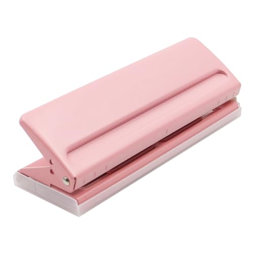 NUZAMAS 6-Loch-Stanzer, verstellbarer Abstand, Büro-Binder-Stanzer, Desktop-Stanzer, täglicher Papierstanzer, sechs Ringbuch-Lochstanzer für A4, A5, A6, B7, 6 Blatt Stanzkapazität NUZAMAS 6-Loch-Stanzer, verstellbarer Abstand, Büro-Binder-Stanzer, Desktop-Stanzer, täglicher Papierstanzer, sechs Ringbuch-Lochstanzer für A4, A5, A6, B7, 6 Blatt Stanzkapazität von NUZAMAS
