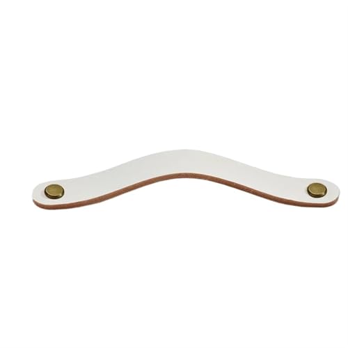 NUZBCPETR Ledergriffe, Ledergriff Möbelbeschläge Schubladenschrank Türknöpfe Küchenschrank Schuhschrankgriffe Lederschubladengriffe(Bronze,160mm) von NUZBCPETR