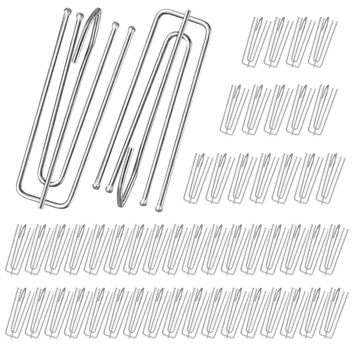 50 Stück Edelstahl Gardinenhaken, Vorhanghaken Metall, 4 Zinken Pinch Vorhang Falte Haken, Curtain Hooks, Vorhang Haken für Gardinen und Vorhangringe Schienen 50 Stück Edelstahl Gardinenhaken, Vorhanghaken Metall, 4 Zinken Pinch Vorhang Falte Haken, Curtain Hooks, Vorhang Haken für Gardinen und Vorhangringe Schienen von NVIYAM