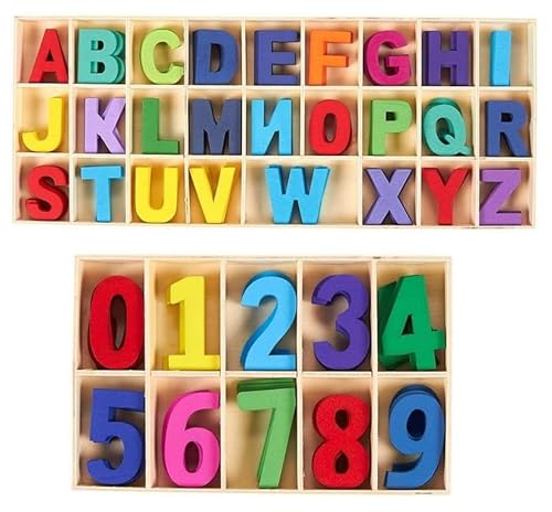 NVKRLFYD 216 Stück Bunte Holzbuchstaben und Zahlen Holz Nummern 0-9 Holz Großbuchstaben A-Z Handgemachtes DIY Heimdekoration Frühkindliche Bildung Kindergeschenk Spielzeug Jungen Mädchen NVKRLFYD 216 Stück Bunte Holzbuchstaben und Zahlen Holz Nummern 0-9 Holz Großbuchstaben A-Z Handgemachtes DIY Heimdekoration Frühkindliche Bildung Kindergeschenk Spielzeug Jungen Mädchen von NVKRLFYD