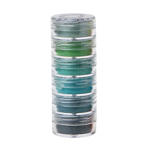 1 Set Epoxidharz Farbstoff Perlenpigment für Seife Handgemachte Kosmetik Grade Perlglanz Natürliches Glimmer Mineralpulver von NVOQILIN