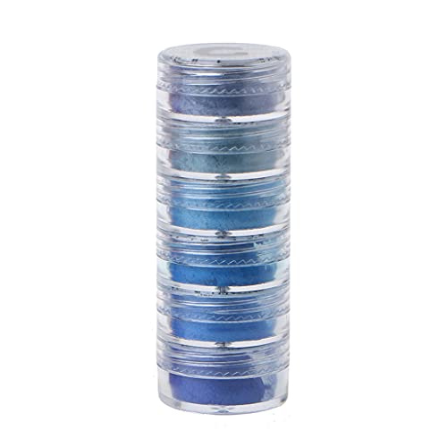 1 Set Epoxidharz Farbstoff Perlenpigment für Seife Handgemachte Kosmetik Grade Perlglanz Natürliches Glimmer Mineralpulver von NVOQILIN