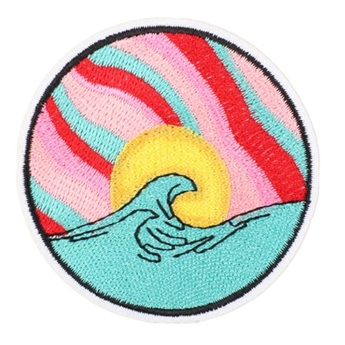 Cartoon Bus Repair Patches Iron On Applique Embroidered Patches Flowers Sew On Patches Applique Patches for Clothes Sew On/Iron On Patches Flowers Embroidery Patches Cartoon Bus Repair Patches von NVOQILIN