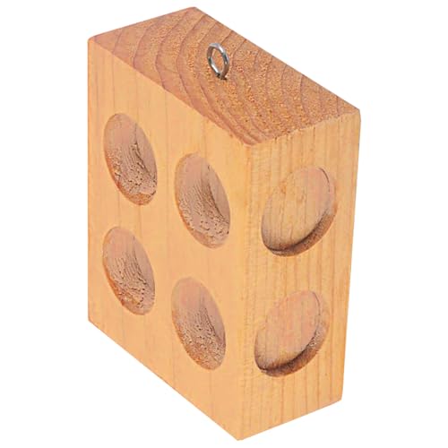 Doppelloch-Holzblock, 6 Löcher, Reibungsblock, Physikalische Mechanik, Demonstration, Lehrausrüstung, Schulbedarf Doppelloch-Holzblock, 6 Löcher, Reibungsblock, Physikalische Mechanik, Demonstration, Lehrausrüstung, Schulbedarf von NVOQILIN