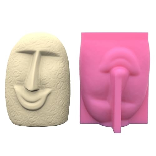 Einzigartige Blumenarrangement-Behälter, Silikonform, menschliche Gesichtsform, Harz für Blumenvasen, Epoxidharz, Handwerk, menschliche Gesichtsvase, Harzformen Einzigartige Blumenarrangement-Behälter, Silikonform, menschliche Gesichtsform, Harz für Blumenvasen, Epoxidharz, Handwerk, menschliche Gesichtsvase, Harzformen von NVOQILIN