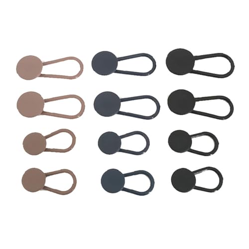 Flexible Knopf-Taillenverlängerungen für Hosen, 6er-Pack, 12er-Pack, für Damen und Herren, Hosen, Shorts, Röcke, Jeans, Verlängerungsknöpfe Flexible Knopf-Taillenverlängerungen für Hosen, 6er-Pack, 12er-Pack, für Damen und Herren, Hosen, Shorts, Röcke, Jeans, Verlängerungsknöpfe von NVOQILIN