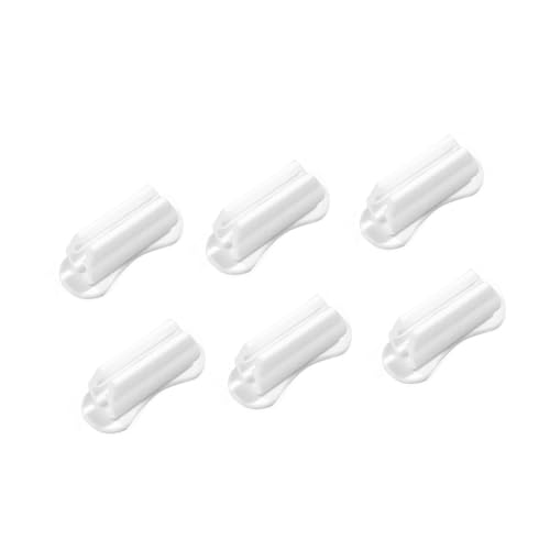 Flexibler Stifthalter, Klemme für Klemmbrett, Wand, Schreibtisch, Bleistift, mit doppelseitigem Klebeband-Kleberhalter von NVOQILIN