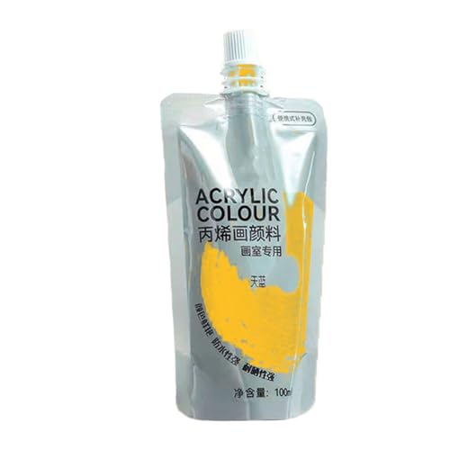 NVOQILIN Acrylfarbe Nachfüllpackung Kunst Malerei Pigment für verschiedene Malstile für Kunstbegeisterte und Profis von NVOQILIN