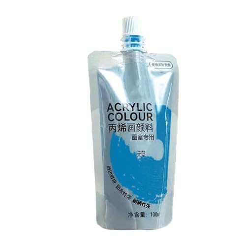 NVOQILIN Acrylfarbe Nachfüllpackung Kunst Malerei Pigment für verschiedene Malstile für Kunstbegeisterte und Profis von NVOQILIN