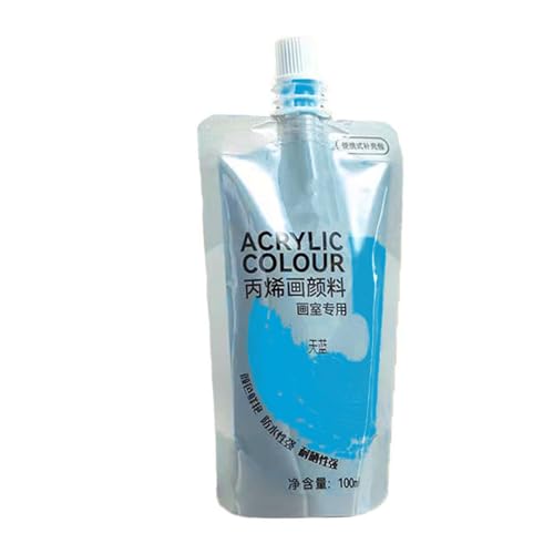 NVOQILIN Acrylfarbe Nachfüllpackung Kunst Malerei Pigment für verschiedene Malstile für Kunstbegeisterte und Profis von NVOQILIN