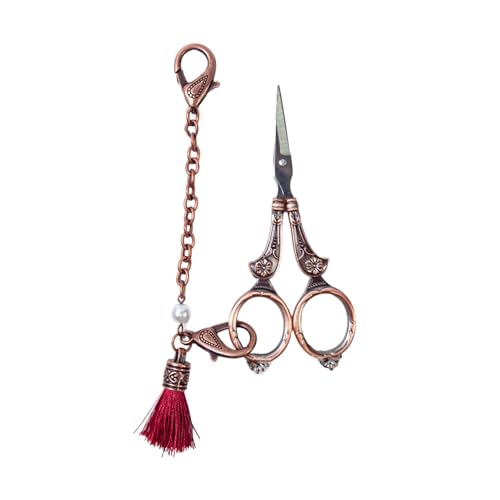 NVOQILIN Nähschere Metallschere Stickschere Basteln Einfädelschere Nähen Stiche Schere für Zuhause NVOQILIN Nähschere Metallschere Stickschere Basteln Einfädelschere Nähen Stiche Schere für Zuhause von NVOQILIN