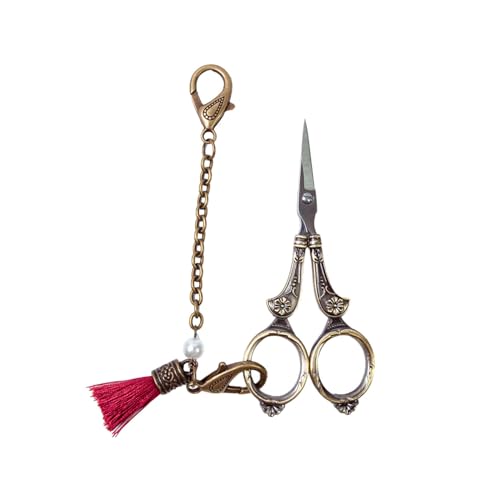 NVOQILIN Nähschere Metallschere Stickschere Basteln Einfädelschere Nähen Stiche Schere für Zuhause NVOQILIN Nähschere Metallschere Stickschere Basteln Einfädelschere Nähen Stiche Schere für Zuhause von NVOQILIN