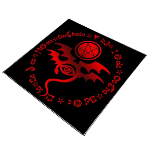 NVOQILIN Samt-Planen-Tischdecke, Sternbilder, Wahrsagung, Tarots, Kartentischdecke für Tarots, Lesen, wendbares Tarot-Tuch NVOQILIN Samt-Planen-Tischdecke, Sternbilder, Wahrsagung, Tarots, Kartentischdecke für Tarots, Lesen, wendbares Tarot-Tuch von NVOQILIN
