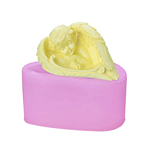 NVOQILIN Silikon-Kerzenformen für kleine Babys, für Epoxidharze, Kerzen, Seife, Heimdekoration, Fondant, Schokolade, Süßigkeiten, Backen NVOQILIN Silikon-Kerzenformen für kleine Babys, für Epoxidharze, Kerzen, Seife, Heimdekoration, Fondant, Schokolade, Süßigkeiten, Backen von NVOQILIN