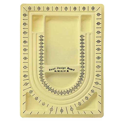 Perlen-Board-Design, Perlenbrett, Bastelwerkzeug, U-förmige Kanäle für Mädchen, Halsketten, Perlen, Schmuckherstellung Perlen-Board-Design, Perlenbrett, Bastelwerkzeug, U-förmige Kanäle für Mädchen, Halsketten, Perlen, Schmuckherstellung von NVOQILIN