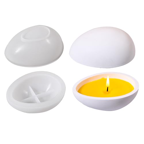 Praktische Eier-Silikonschale für Epoxidharz-Gasten, Schmucktellerhalter und Bastelbedarf, Silikonhalter von NVOQILIN