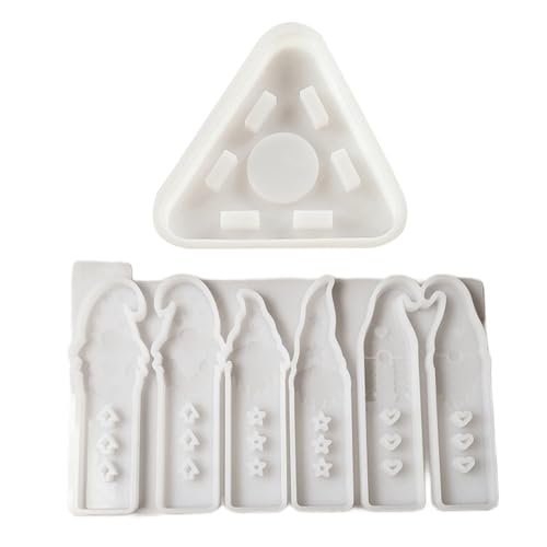 Silikonform für Zwerge, festliche Party-Dekorationen, leicht zu lösen, für Festivals, Dekoration, Basteln, Epoxidharz Silikonform für Zwerge, festliche Party-Dekorationen, leicht zu lösen, für Festivals, Dekoration, Basteln, Epoxidharz von NVOQILIN
