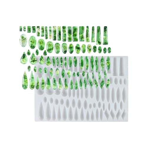 Tragbare Silikonform für Anhänger, perfekt für Bastelliebhaber und Anfänger, bietet vielseitige Formen für einzigartige Designs, kreative Designs von NVOQILIN