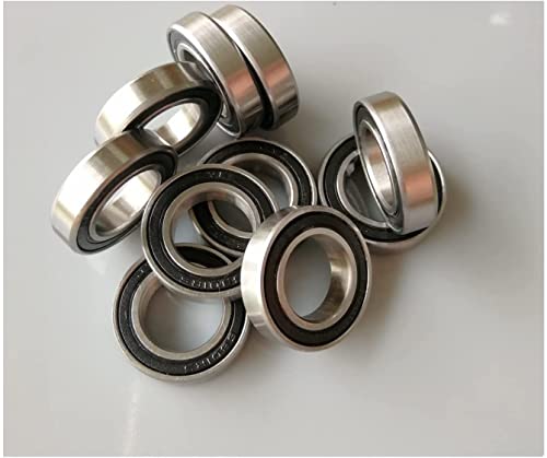 NVSFZGIYG 2 Stück S6802-RS Edelstahl-Hybrid-Keramiklager 15 x 24 x 5 mm ABEC-9 Fahrrad-Innenlager Ersatzteile NVSFZGIYG 2 Stück S6802-RS Edelstahl-Hybrid-Keramiklager 15 x 24 x 5 mm ABEC-9 Fahrrad-Innenlager Ersatzteile von NVSFZGIYG