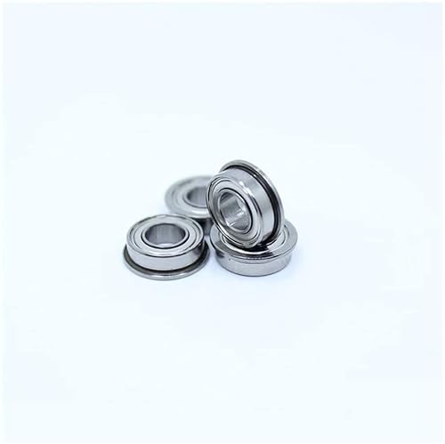 NVSFZGIYG TMP1105 Flanschkugellager SMF83ZZ Flanschlager 10 Stück SMF83 Z ZZ Doppelt geschirmte Edelstahl-Flansch-Rillenkugellager SMF83Z SMF83-2Z 3x8x3 mm von NVSFZGIYG