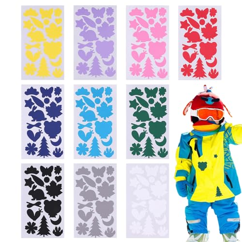 10 Blatt Daunenjacke Flicken Reparaturset, Reparatur Patches Nylon, Daunenjacke Reparatur Patches, Verschiedene Größen und Formen Reparatur Patches, für Daunenjackenschirm Tent Outerwear Repair (B) 10 Blatt Daunenjacke Flicken Reparaturset, Reparatur Patches Nylon, Daunenjacke Reparatur Patches, Verschiedene Größen und Formen Reparatur Patches, für Daunenjackenschirm Tent Outerwear Repair (B) von NVTRSD