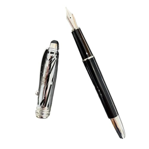 NVVVNX 163B12 Luxus-Schreibstift, limitierte Auflage, 100 Stück, Tintenroller mit Tasche NVVVNX 163B12 Luxus-Schreibstift, limitierte Auflage, 100 Stück, Tintenroller mit Tasche von NVVVNX