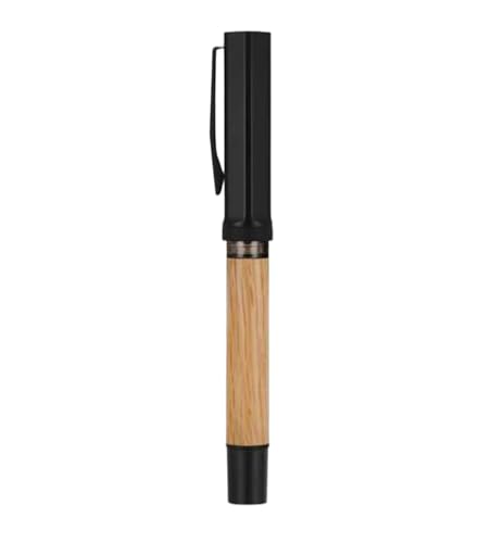 NVVVNX Füllfederhalter aus Holz, für Studenten, F EF, Schreibwaren, Schule, Bürobedarf (Violett, F) von NVVVNX