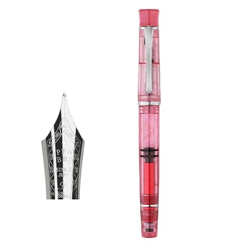 NVVVNX Kolbenfüllhalter aus Acryl, feine Spitze, mit Geschenkbox (11) von NVVVNX