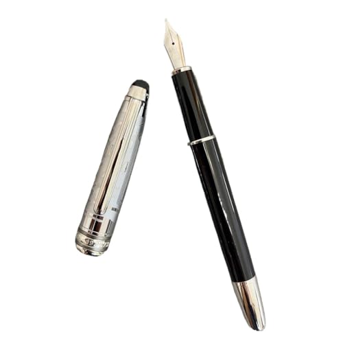 NVVVNX Luxuriöse, limitierte Auflage, Metallkappe, 100 Jahre alte Farben, Schreibstift, Tinte, Tintenroller (E10, Stift mit Beutel) von NVVVNX