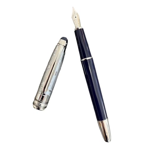 NVVVNX Luxuriöse, limitierte Auflage, Metallkappe, 100 Jahre alte Farben, Schreibstift, Tinte, Tintenroller (E13, Stift mit Beutel) von NVVVNX