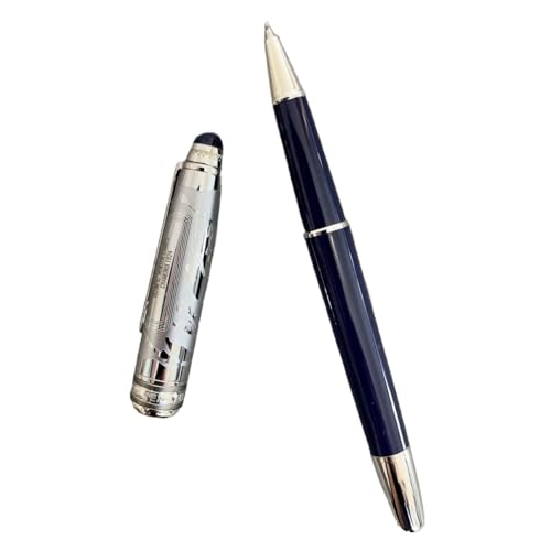 NVVVNX Luxuriöse, limitierte Auflage, Metallkappe, 100 Jahre hundertjährige Farben, Schreibstift, Tinte, Tintenroller (E14, Stift mit Beutel) von NVVVNX
