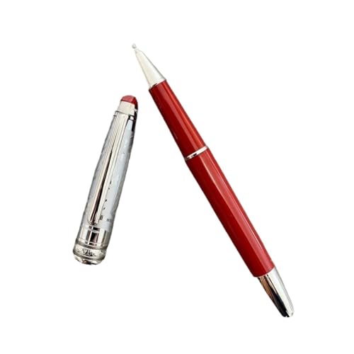 NVVVNX Luxuriöse limitierte Auflage mit Metallkappe, 100 Jahre hundertjährige Farben, Schreibstift, Tinte, Tintenroller (E5, Stift mit Beutel) von NVVVNX