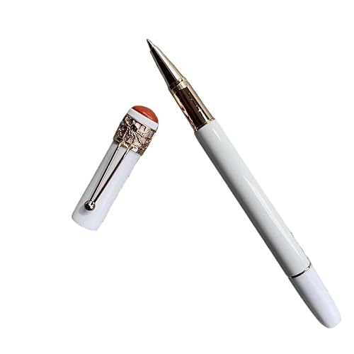 NVVVNX New Spider Tintenroller zum Schreiben, als Geschenk, Schwarz / Rot (Weißer RGold-Roller, Stift mit Box) von NVVVNX