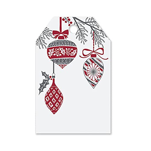 Heirloom Ornaments bedruckte Geschenkanhänger, 6,4 cm. x 8,9 cm. - 50 Stück von NWP