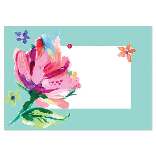 NWP Posh Peonies Glanzkarten mit Pfingstrosen, 8,9 x 5,7 cm, 50 Stück NWP Posh Peonies Glanzkarten mit Pfingstrosen, 8,9 x 5,7 cm, 50 Stück von NWP
