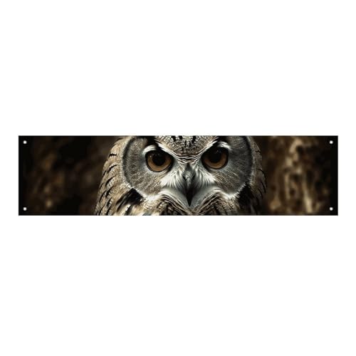 Großes Party-Banner mit Aufschrift "An Owlb", 120 x 30 cm, Wandbehang, Banner, Geburtstagsparty, Innen- und Außenbereich, Party-Dekoration, Banner Großes Party-Banner mit Aufschrift "An Owlb", 120 x 30 cm, Wandbehang, Banner, Geburtstagsparty, Innen- und Außenbereich, Party-Dekoration, Banner von NWTRJ