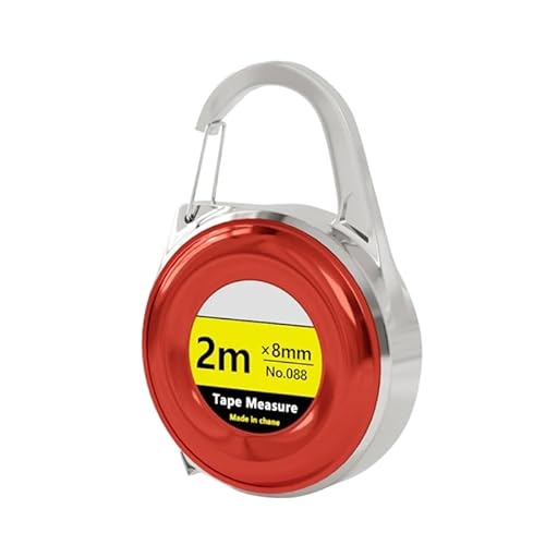 2Meter 79 '' Messband Messbares Einziehbares Werkzeugnähte Messbandschlüsselkainer (BLU) von NXNONEPD