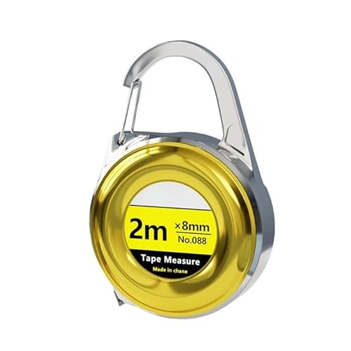 2Meter 79 '' Messband Messbares Einziehbares Werkzeugnähte Messbandschlüsselkainer (BLU) von NXNONEPD