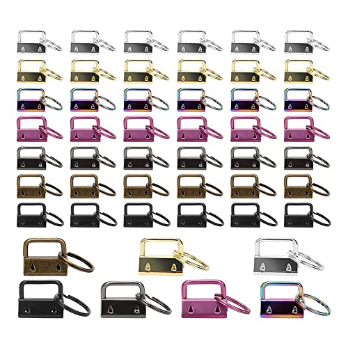 Key FOB -Hardware -Set 1 Zoll Key 7 Farb Armbandschlüsselhardware für Army Keychain, Schlüsselkette Herstellung Hardware Key FOB -Hardware -Set 1 Zoll Key 7 Farb Armbandschlüsselhardware für Army Keychain, Schlüsselkette Herstellung Hardware von NXNONEPD