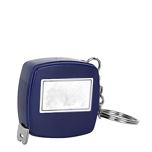 Klebeband messen ， Messung des kleinen Bandes Messung Tragbares Stahlband mit Keychain -Geschenkband (Giallo) von NXNONEPD