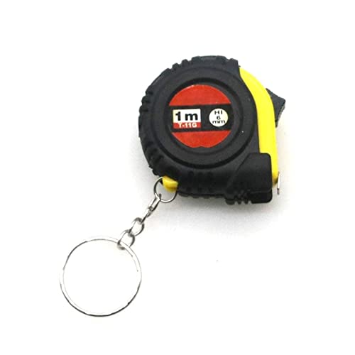 Klebeband messen ， mini Elektrisches Maßband Messen Sie Schlüsselbund das metrische Maßband Messbares Messung des Messgeräts TEIBE TEIBETRIEB (GIALLO). von NXNONEPD