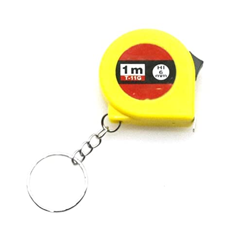 Klebeband misst ， mini Elektrisches Maßband Messen Sie Keychain Universal Pull Lurer Metric Tall Messbares Umfangbares Maßstabmessung Messung TEME TEICHTOR (Farbe: BLU) von NXNONEPD