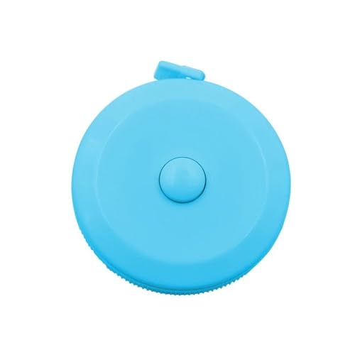 Mini -Schlüsselbund -Maßstab 150 cm Lineal Tape empfindliche kleine Lineal Mehrzweck -Umbands -Geschenk Herrscher (hellrot) von NXNONEPD
