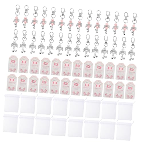 NXNONEPD 1 Set Favor Favor Rucksack Geldbörse Metall Brieftaschen Schlüsselanhänger mit Tags klare Taschen Schlüsselhalter für Auto Exquisite Angel Keychains Guardian Angel Abs Hochzeit Baby NXNONEPD 1 Set Favor Favor Rucksack Geldbörse Metall Brieftaschen Schlüsselanhänger mit Tags klare Taschen Schlüsselhalter für Auto Exquisite Angel Keychains Guardian Angel Abs Hochzeit Baby von NXNONEPD