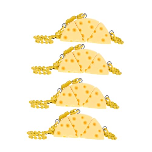 NXNONEPD 12pcs Käse Käse Anhänger Käse Keychain süße girly Schlüsselanhänger Käse Dekorationen Futter Charme für Schmuck Herstellung Metall Gelb NXNONEPD 12pcs Käse Käse Anhänger Käse Keychain süße girly Schlüsselanhänger Käse Dekorationen Futter Charme für Schmuck Herstellung Metall Gelb von NXNONEPD