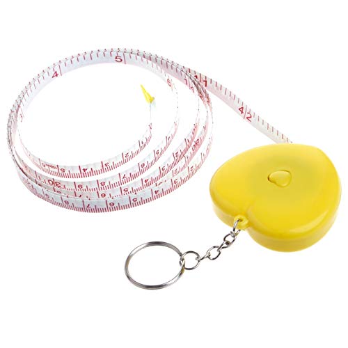 Zufällige Farbe 1PC Schlüsselbund tragbares, Retractable Lurer herzförmiges Maßband Messen Sie 1,5 m leichtes Gewicht, genau zu messen für das Nähmessung zu messen Zufällige Farbe 1PC Schlüsselbund tragbares, Retractable Lurer herzförmiges Maßband Messen Sie 1,5 m leichtes Gewicht, genau zu messen für das Nähmessung zu messen von NXNONEPD